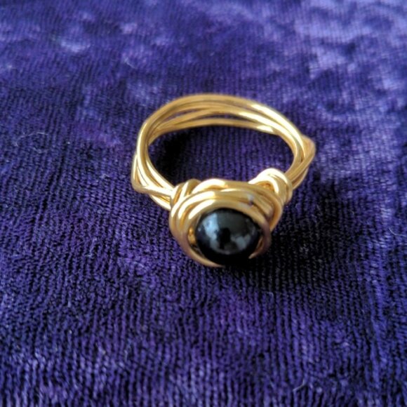 Jewelry - FREE With Purchase Size 8 Handmade Wire Ring Freebie